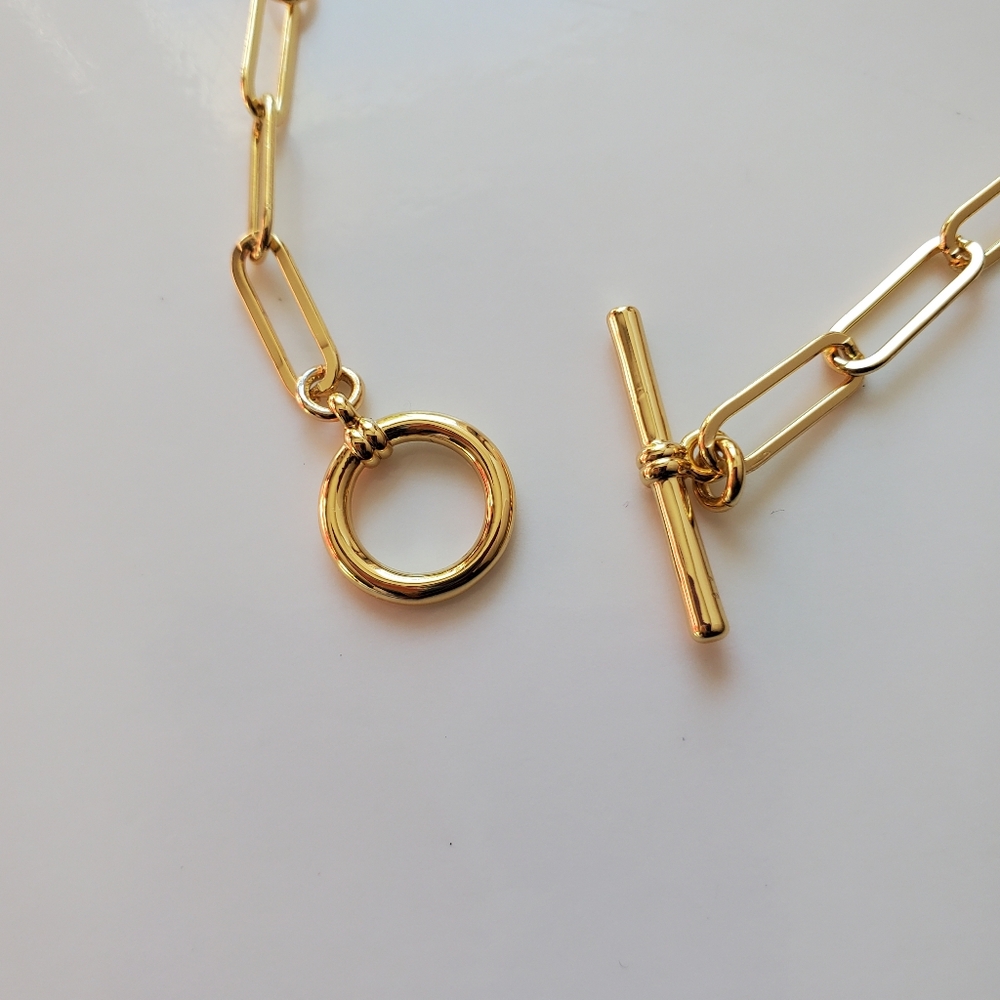 #314 Louis Vuitton Lock and Key‎ with Chain Necklace - Picture 6 of 10